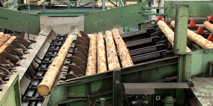 Restrukturierung der gesamten Prozeßkette [Holz-Sägeindustrie]